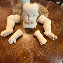 Bisque Porcelain Doll