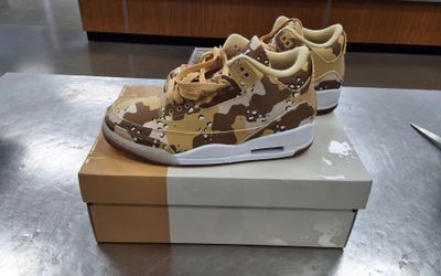 Jordan 3 Retro WNBA Desert Camo Women's 8.5