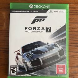 Forza 7 on Xbox one