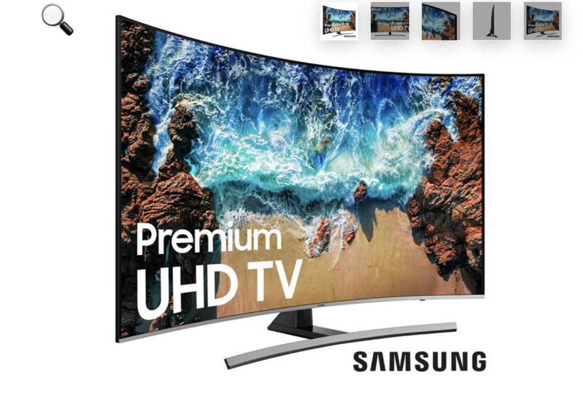 Samsung 65 inch Curved TV 