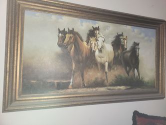 Horse painting