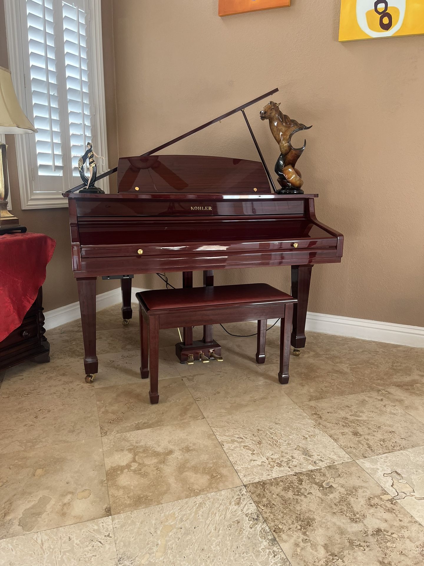 Digital Baby Grand Piano/Keyboard