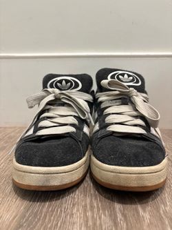 black adidas campus shoes size 9