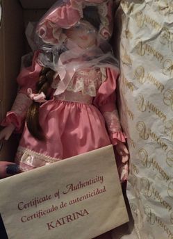 Princess house porcelain doll Katrina