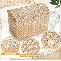 Crystal Card Box For Wedding,  Quinceanera Or Special Ocassion 
