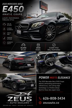 2020 Mercedes-Benz E450 4Matic Coupe