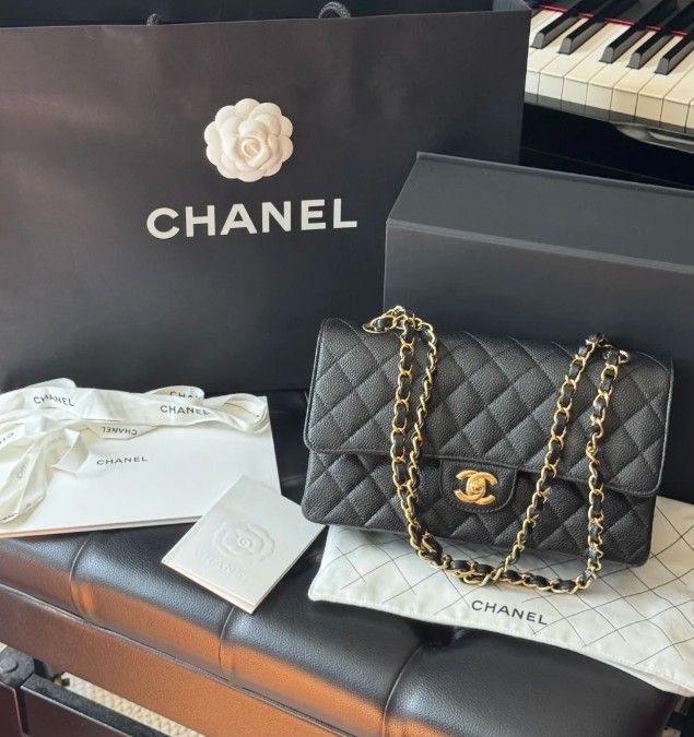 Chanel Black Taurus mini bag