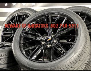 20”  Camaro  ZL1  SS  —-$895 exchange Oem rims alone  5x120