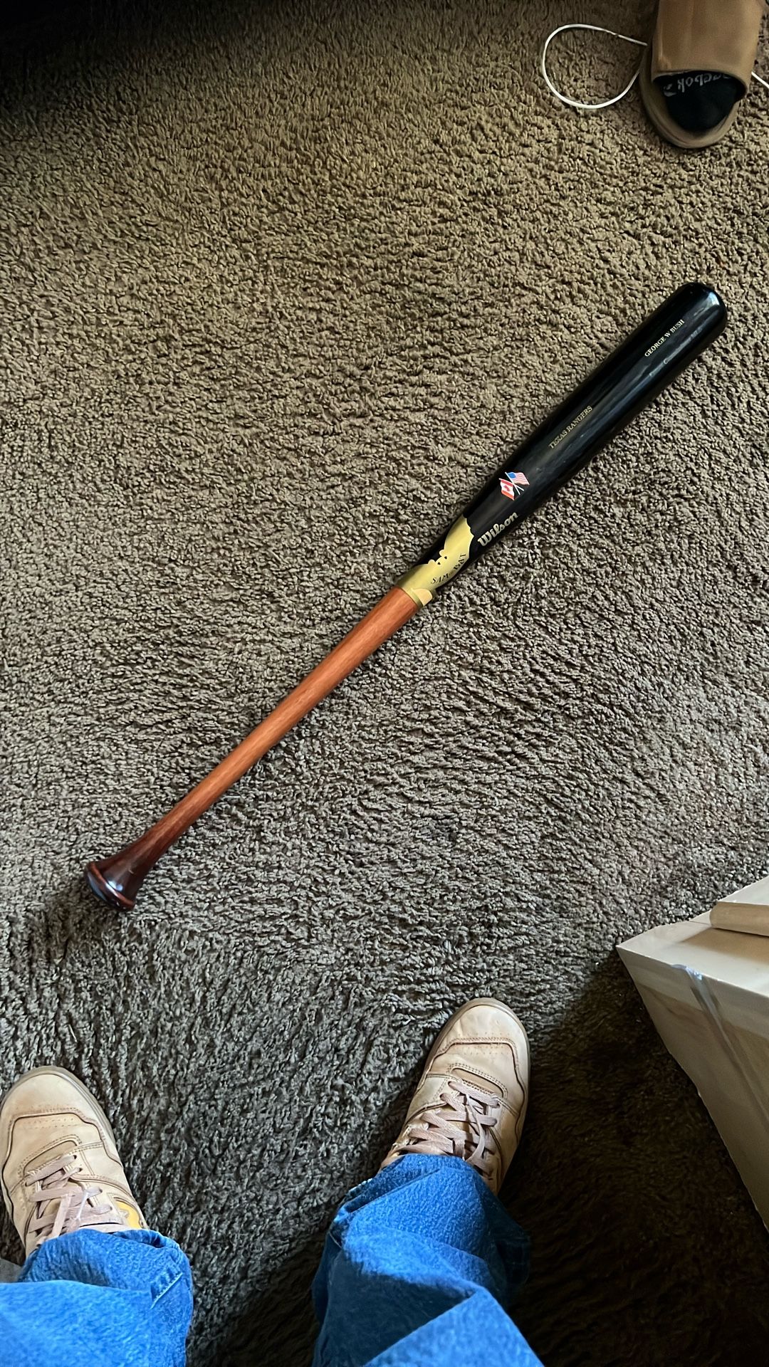 Baseball Bat Texas Ranger 