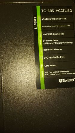 Acer Aspire 8th Gen Core I5