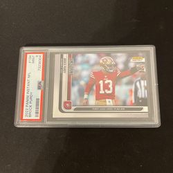 PSA 9 Brock Purdy Rookie Card