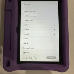 Fire HD 8 Kids tablet, 8" HD display 32 GB PURPLE