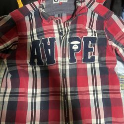 Bape  Aape Flannel 