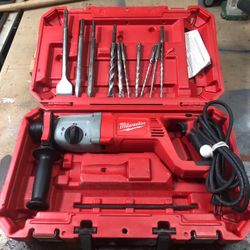 Milwaukee hammer drill and chipper