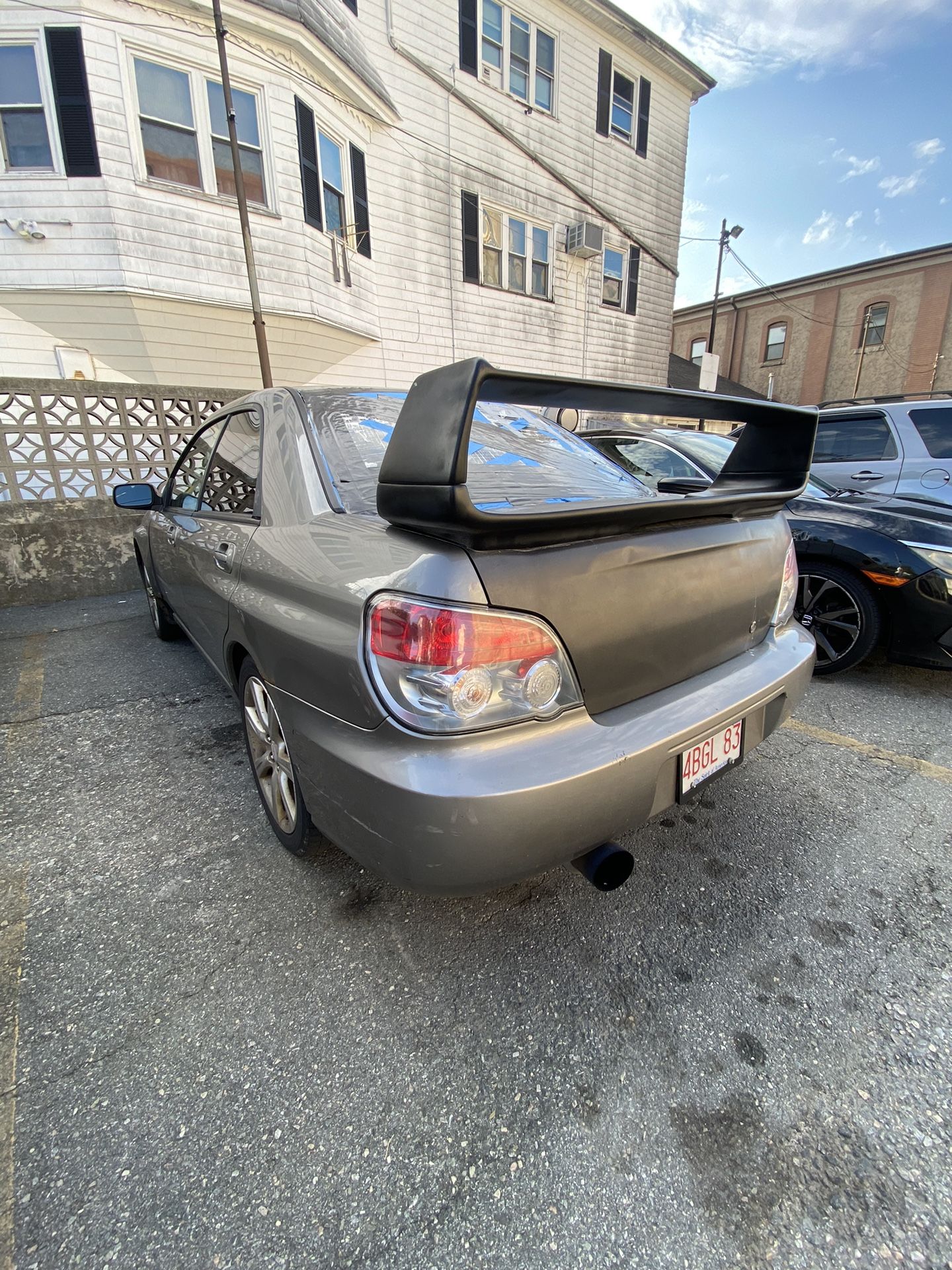 02-07 Wrx/Sti Trunk+Wing