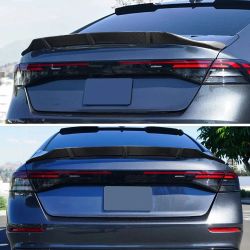 Brand New 2023-2026 HONDA ACCORD R STYLE REAL CARBON FIBER HIGHKICK DUCKBILL TRUNK SPOILER