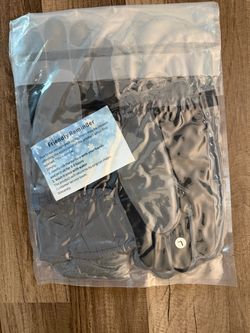 Gray Insulated Winter Snow Gloves Touchscreen Adjustable Size L