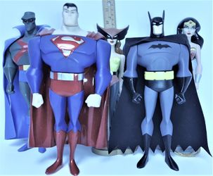 DC Comics Justice League - Animated Series by Mattel ~ Lot of 5 ~ approx. 10"