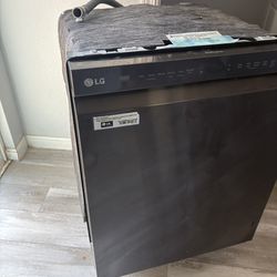 Black LG Dishwasher