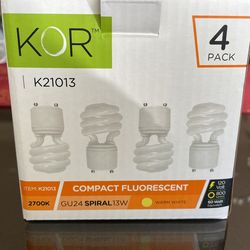 Compact Floorescent 4 Pack