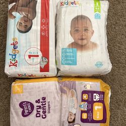 Size 1 Diapers 
