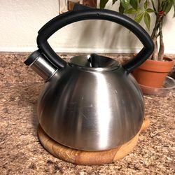 Copco Tea Kettle 2.3 Quarts Tea Pot Stainless Steel