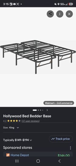 Brand new king platform frame