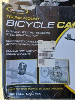 Carloc trunk mount 3-bike carrier