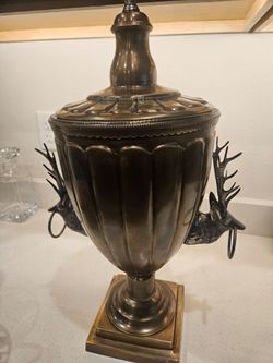 Decrotive Old English Brass Urn