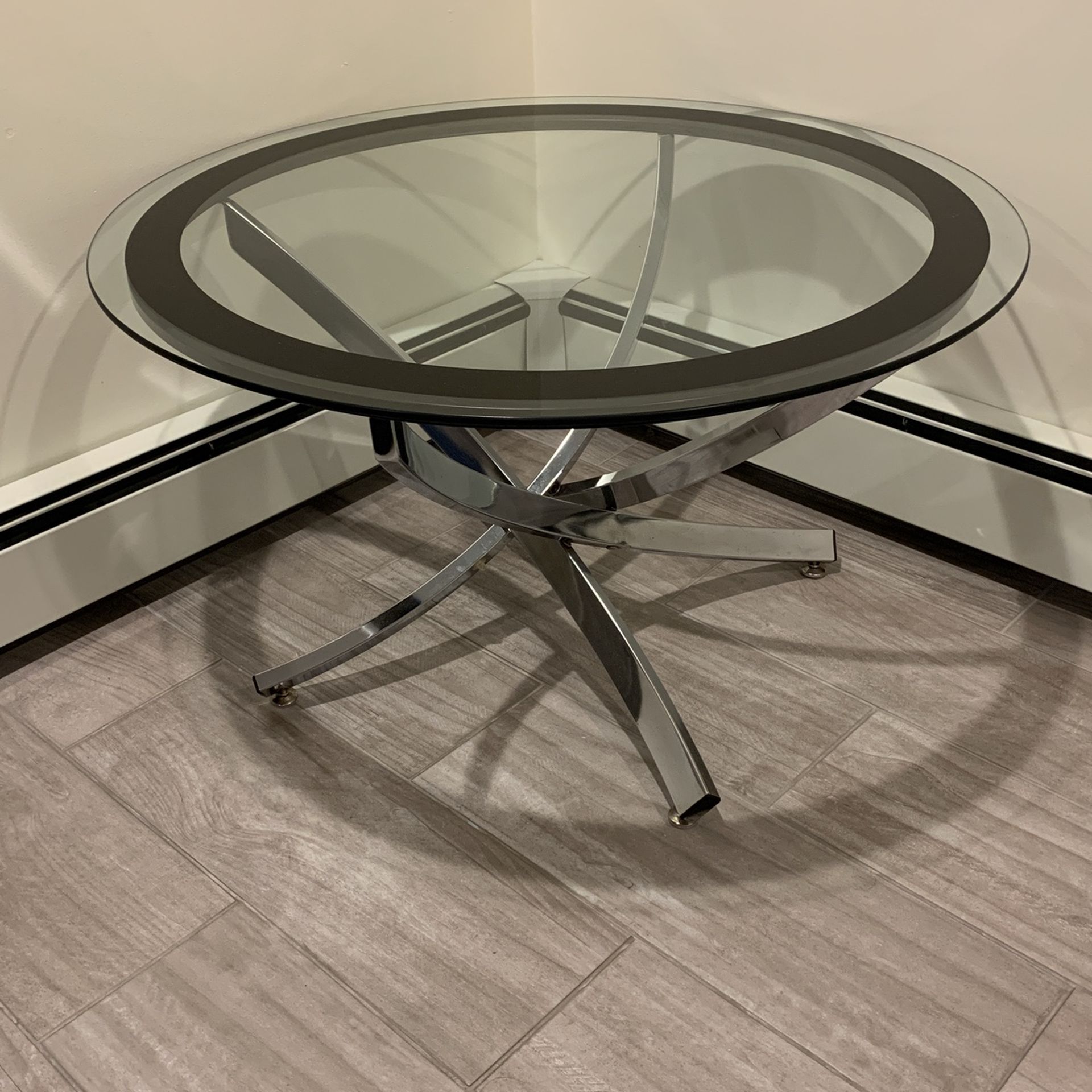 Glass Top Coffee Table