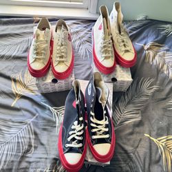 Brand New Comme Des Garçons Converses