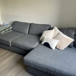Comfy sofa + Stylish TV Stand For Sale
