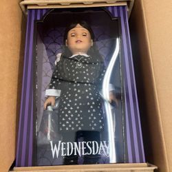 American Girl Wednesday Addams Collector Limited 18" Doll 