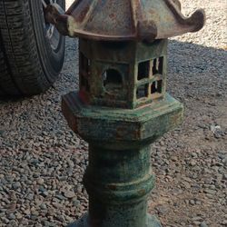 Japanese Cast Iron Lantern 