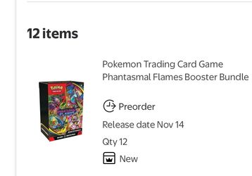 12 Phantasmal Flames Booster Bundles IN HAND