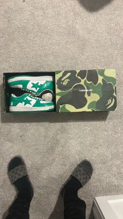 A Bathing Ape White/green