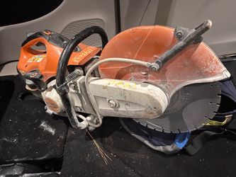 Stihl ts420 concrete saw
