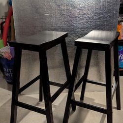 Counter-Height Stools (Set of 2) – As-Is
