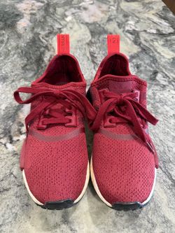 Adidas NMD R1 Sneakers Burgundy Knit
