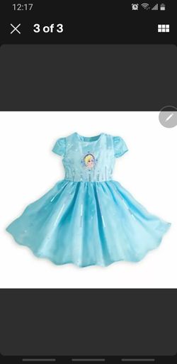 Elsa party dress Disney store size 4