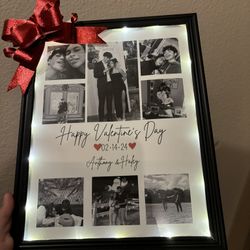 Personalized Frame For Valentine’s Day ❤️🎁🌹