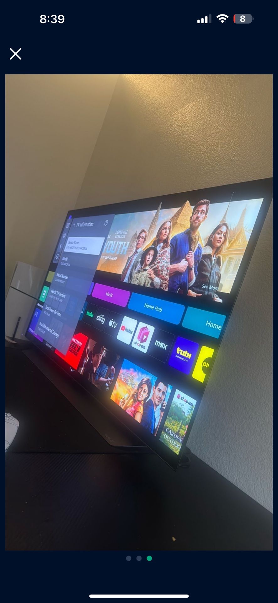 LG C2 OLED 48”