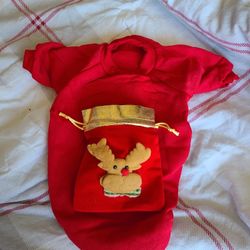 Small Dog Xmas Outfit