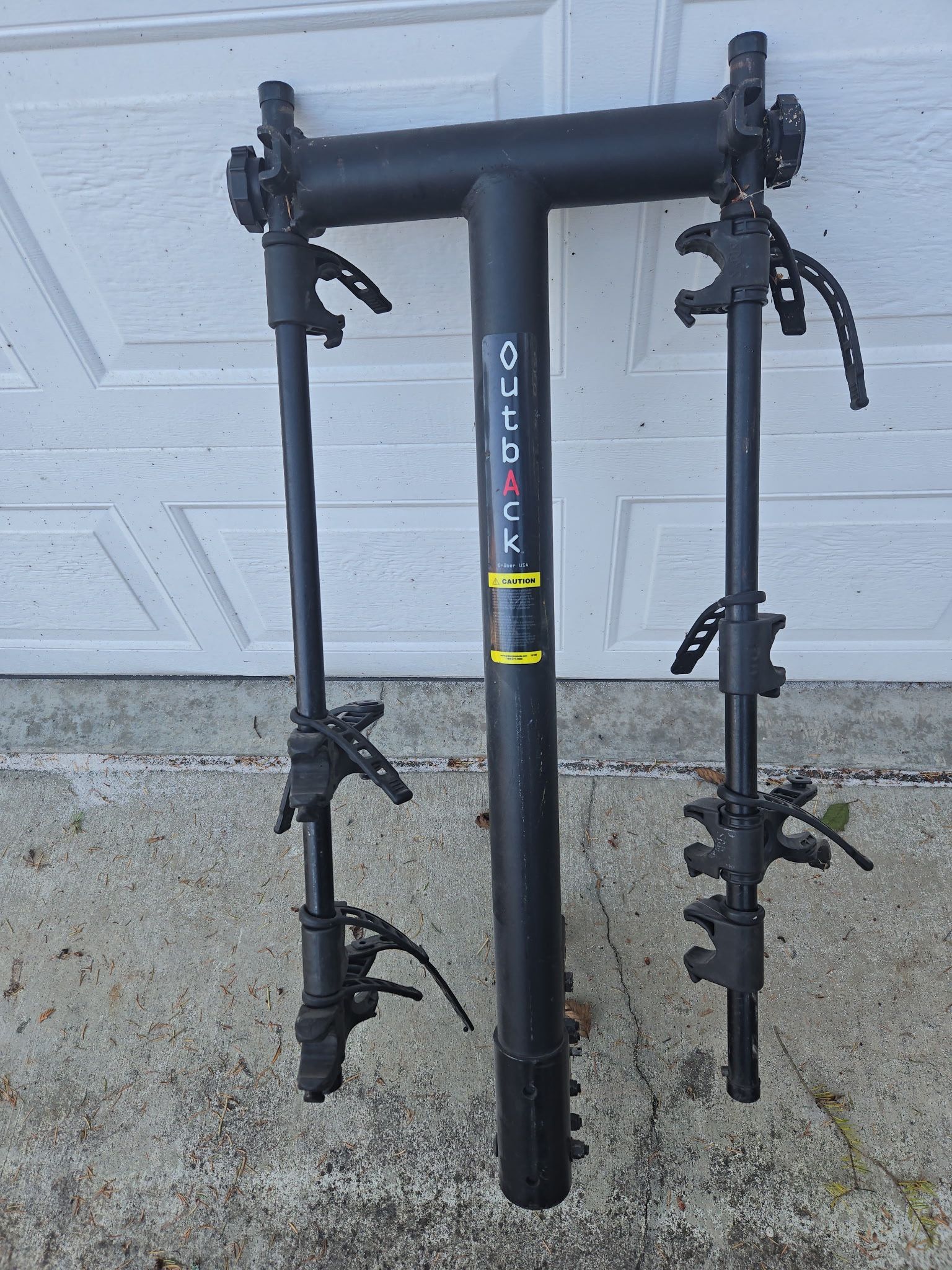 Outback 4 bike rack for 2" receiver
