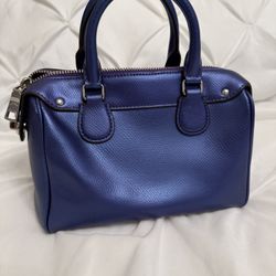 Purple Coach Handbag