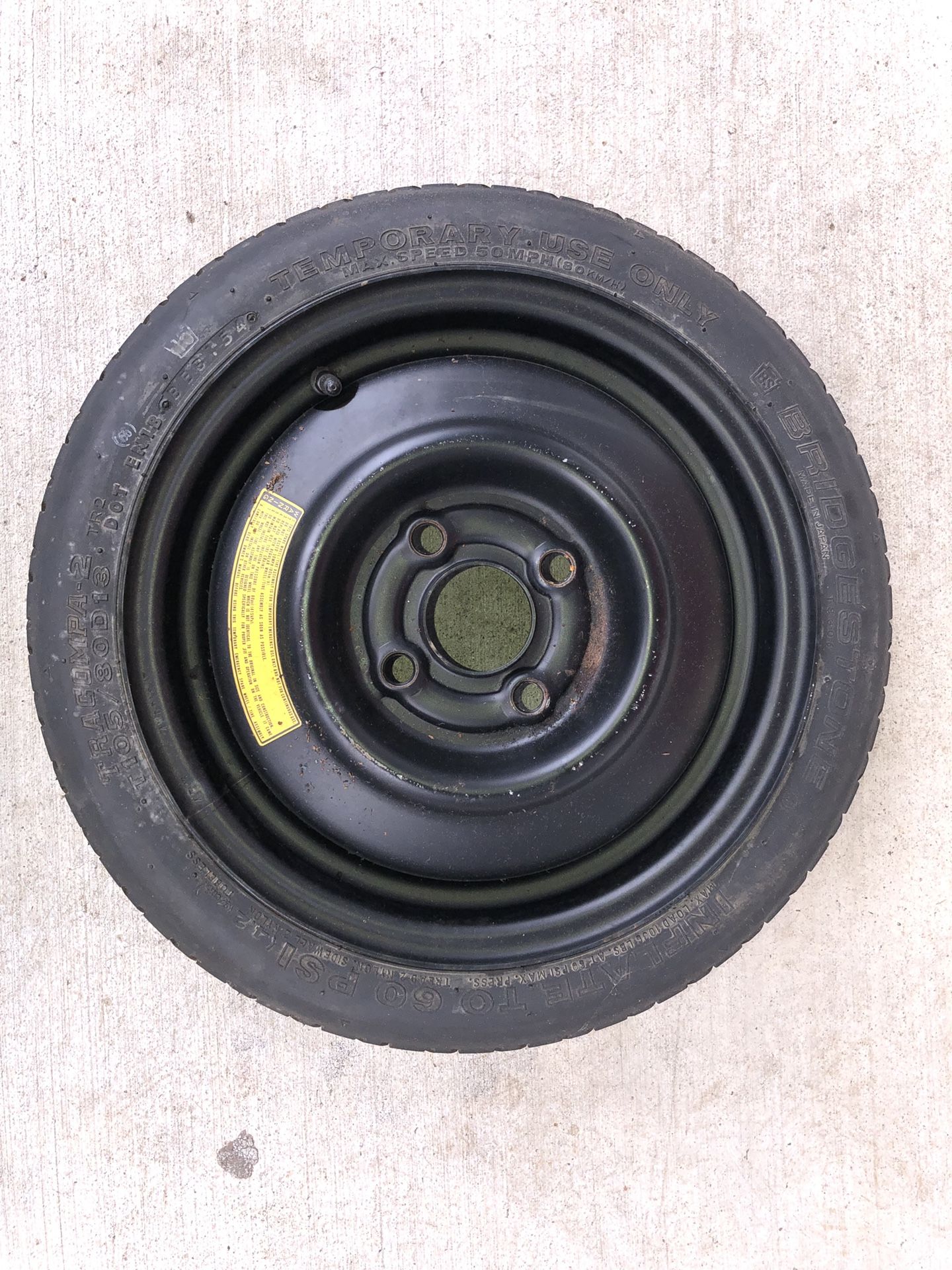 Spare tire T105/80D13