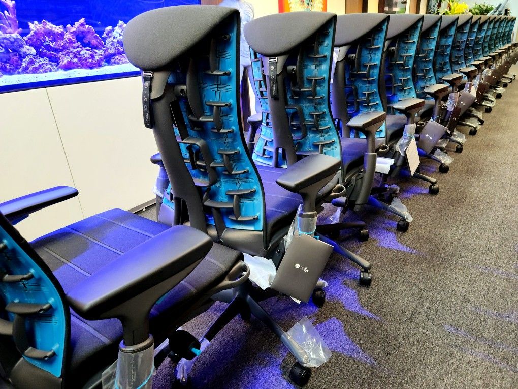 🔥BRAND NEW 2024🔥40% OFF🔥 HERMAN MILLER LOGITECH X GAMING EMBODY CHAIRS🔥ALL COLOR OPTIONS IN STOCK🔥PICK-UP🔥DELIVERY🔥SHIP🔥