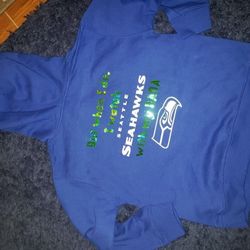 Custom made kids Seahawks sweatshirts