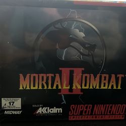 Nintendo Mortal Kombat 2 Sealed NO TRADES