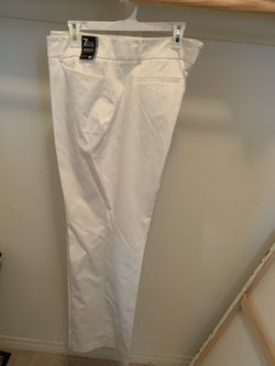 White pants size 18